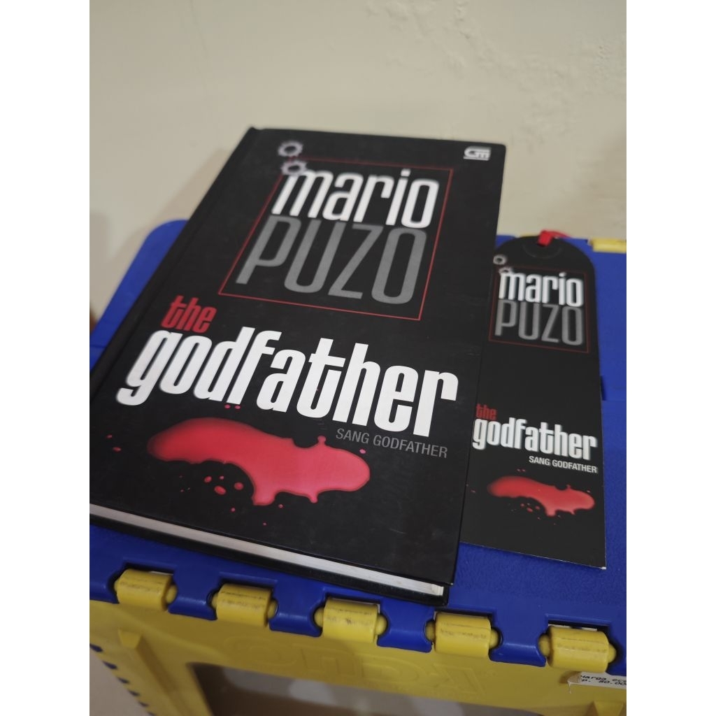 novel original the godfather hard cover mario puzo hc bekas preloved fantasi fiksi terjemahan second
