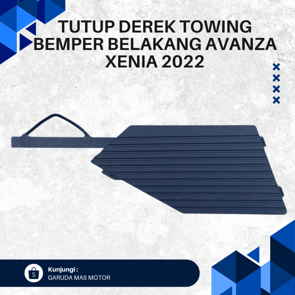 TUTUP DEREK TOWING BEMPER BELAKANG AVANZA XENIA 2022 ORIGINAL