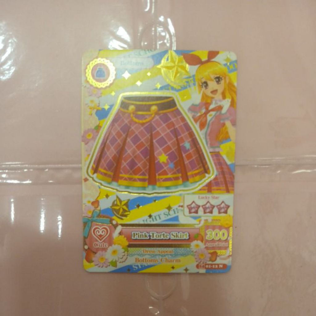 Booked Aikatsu Pink Torte Skirt