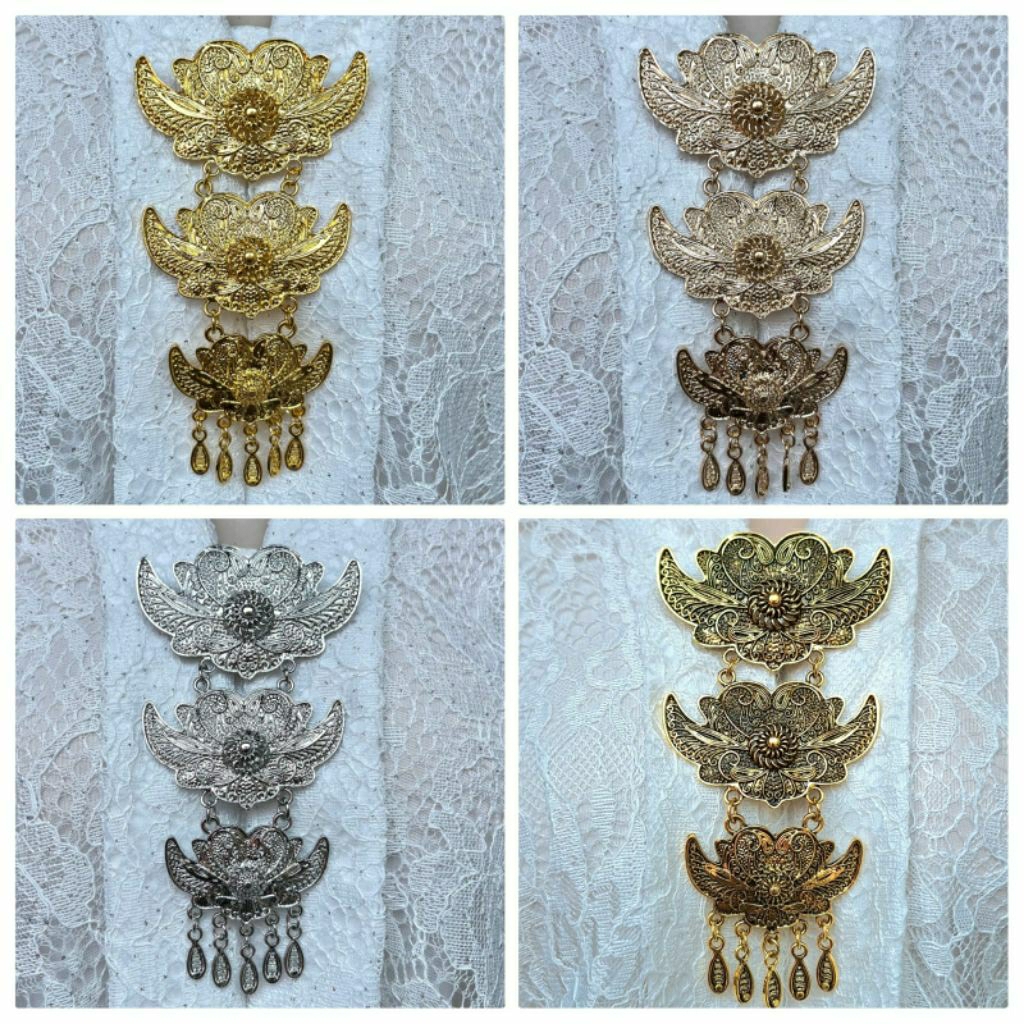 bros kebaya kutubaru / bros adat / bros pengantin / bros jogja / bros bali / bros susun