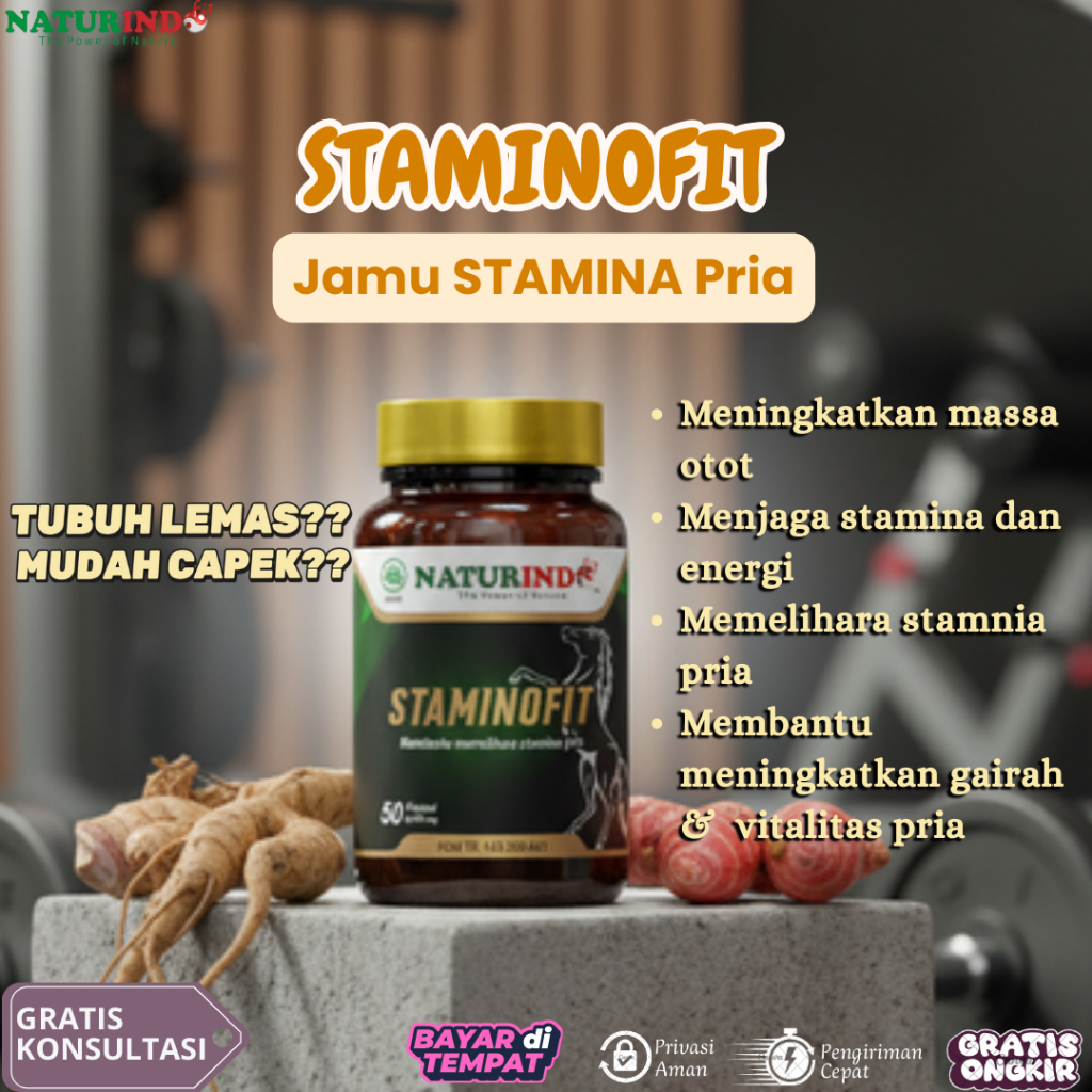 Herbal Stamina Pria Dewasa Herbal Spesial untuk Stamina Pria Staminofit Naturindo