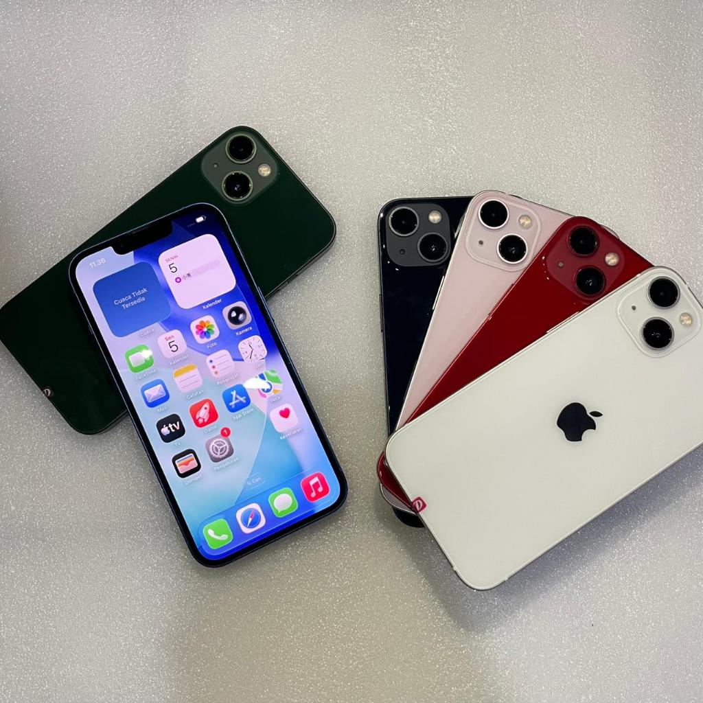 APPLE IPHONE 13 128GB SECOND INTER ORIGINAL TERMURAH 100%