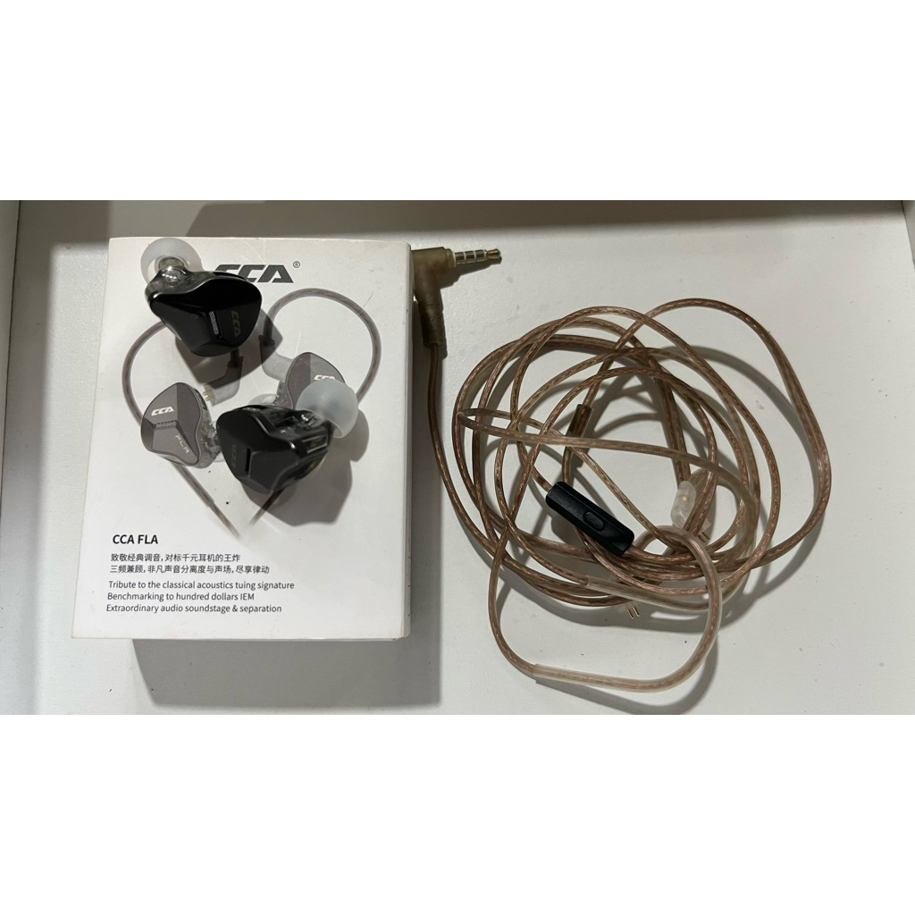 iem cca fla with mic cable