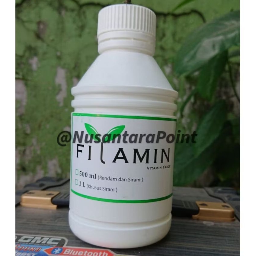 FILAMIN 500ml ORIGINAL - Nutrisi Tauge Rendam & Siram - Vitamin Kecambah Gemuk Putih Anti Akar Panja