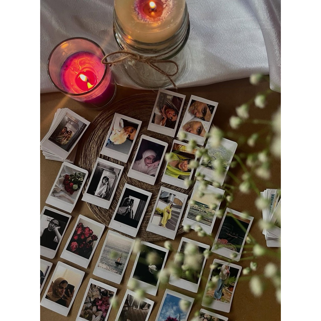 Polaroid background putih uk 2R glossy