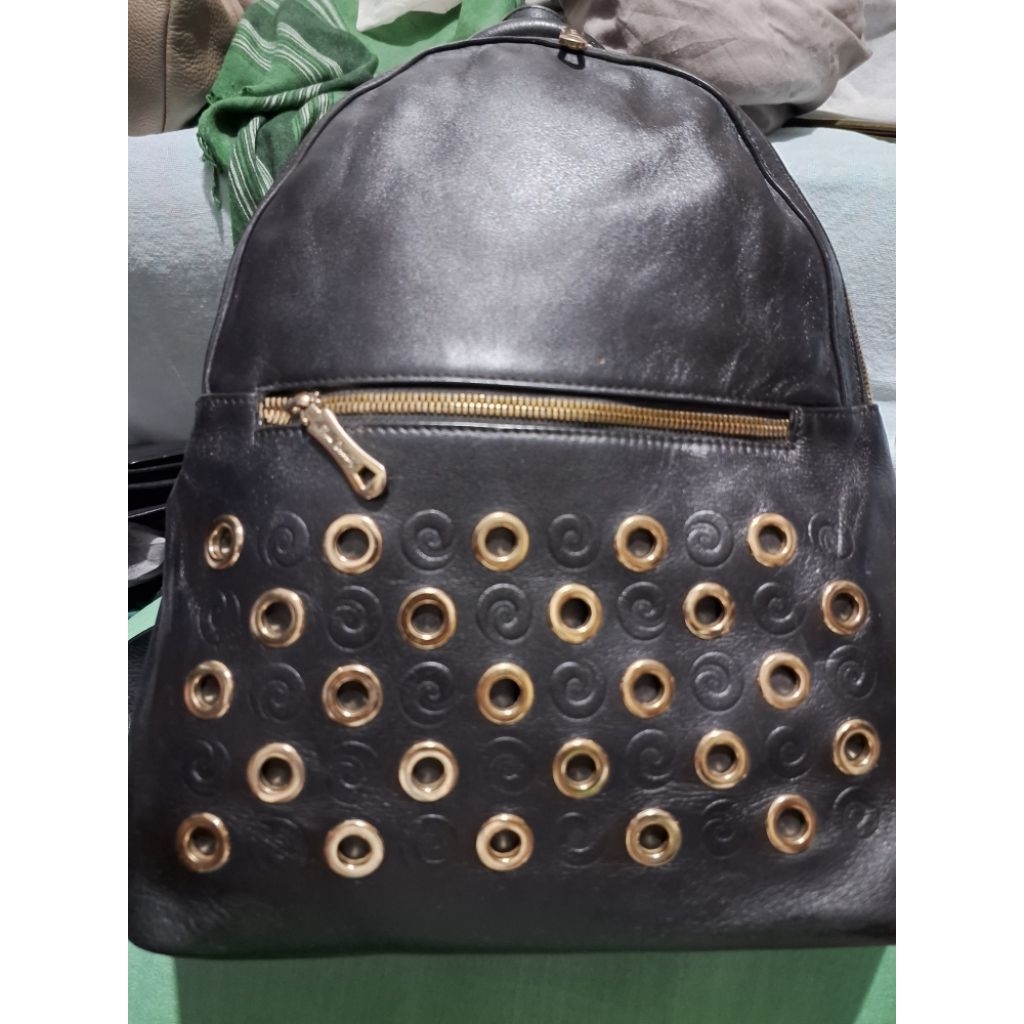 PIERRE CARDIN RANSEL KULIT ASLI BACKPACK LEATHER PL.NORETUR