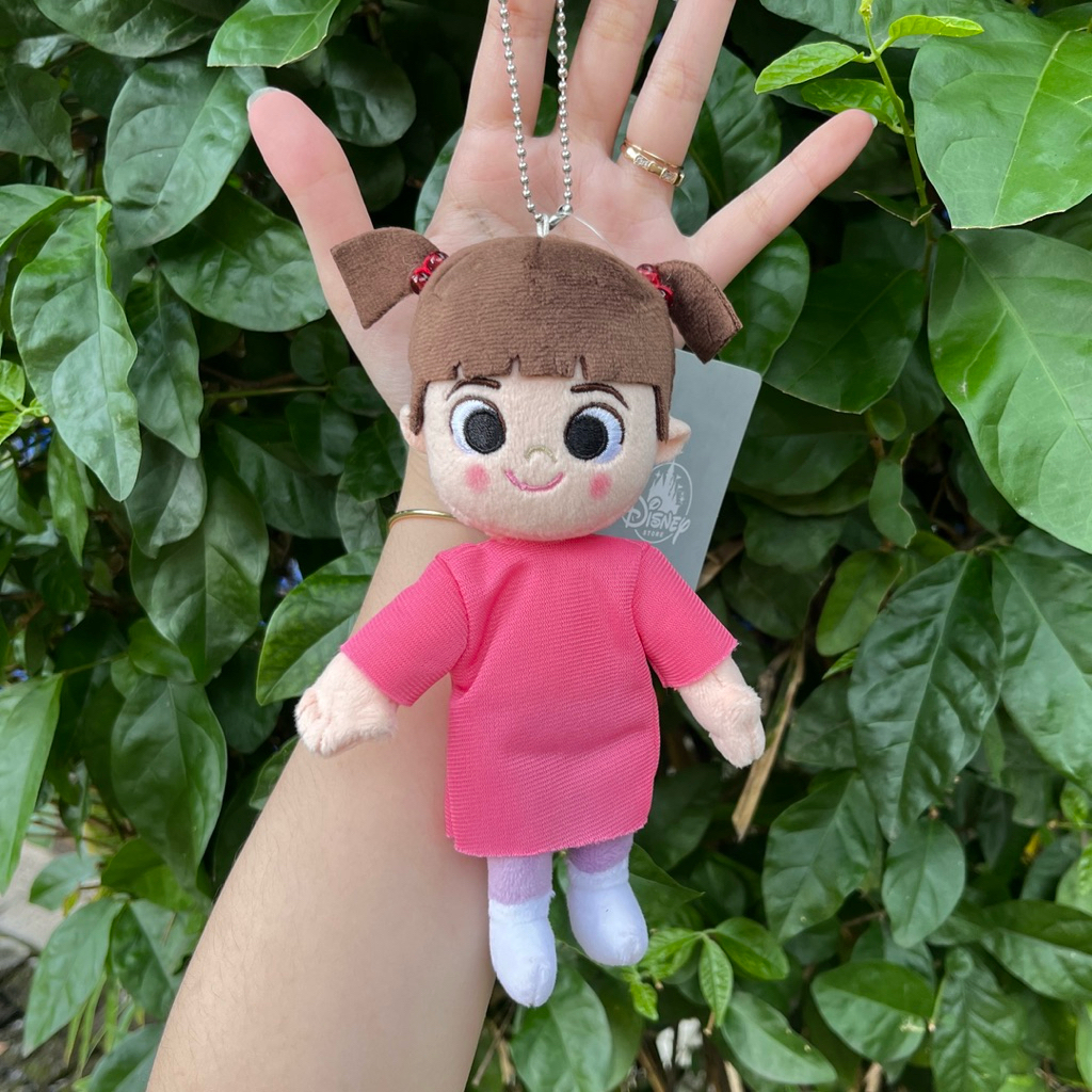 Gantungan Kunci Boneka Boo Mike Sulley Monster Inc Disney Original New Tag