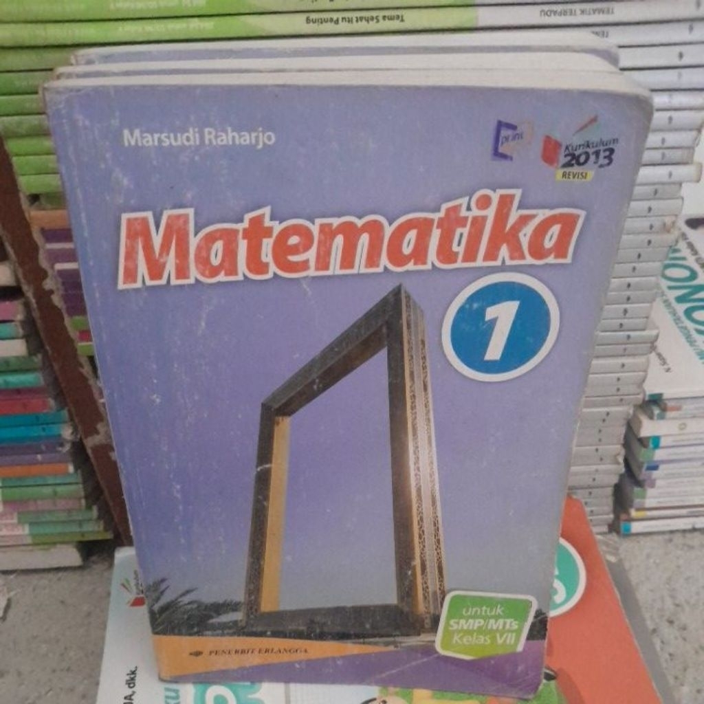 buku matematika untuk smp/mts kelas 7 buku bekas yang ori