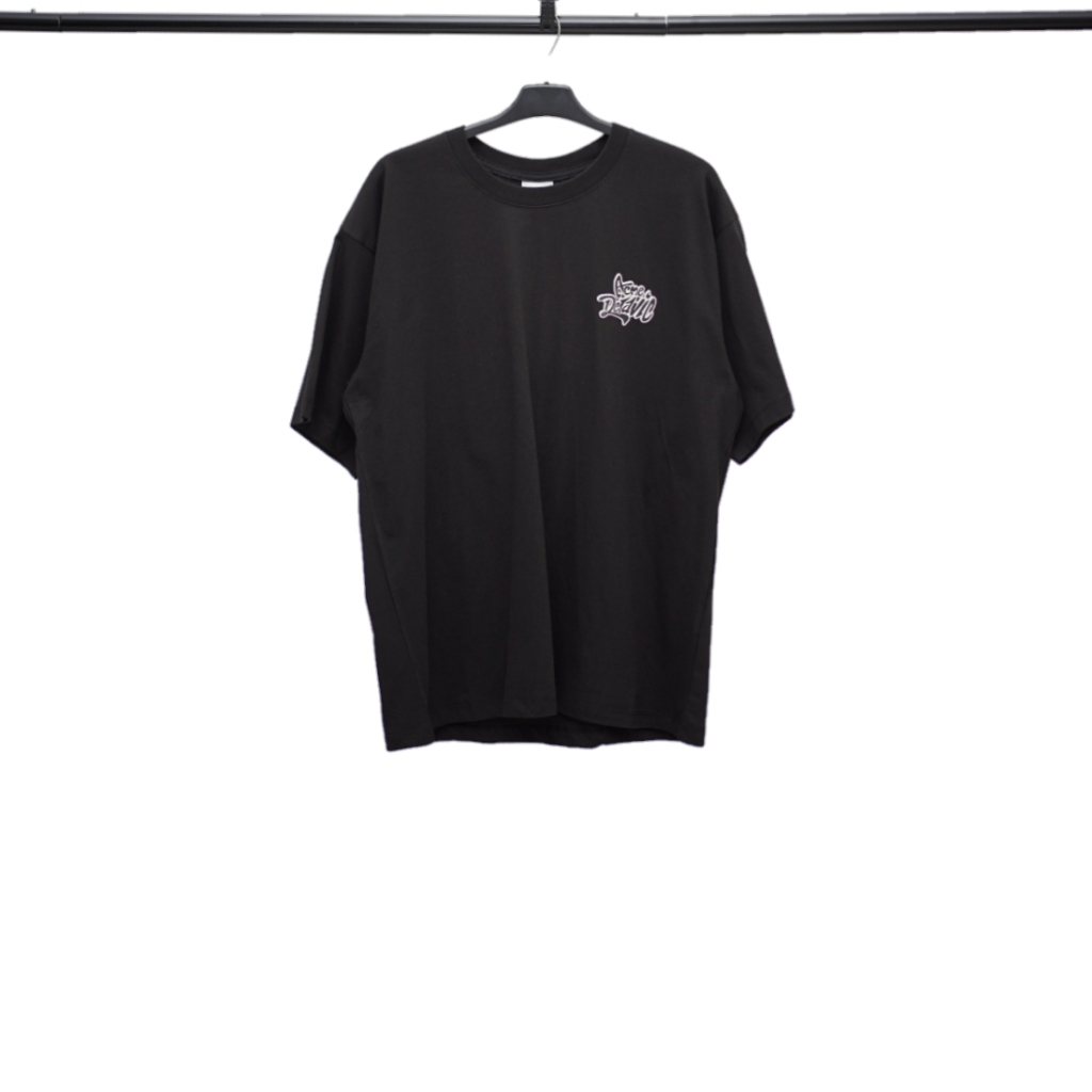 ADLV GRAFFITI FONT LOGO TEE BLACK (100% Original)