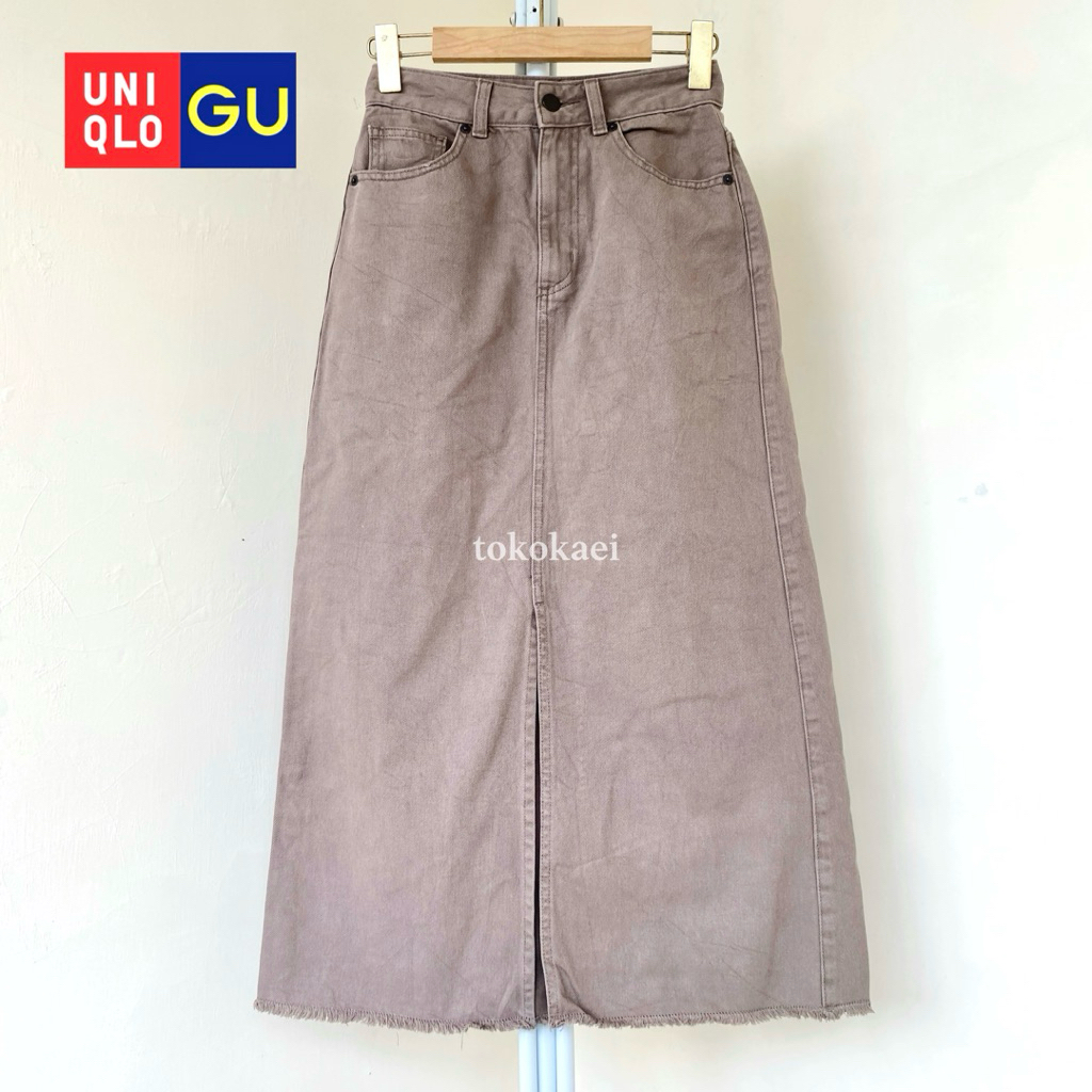 Coksu Jeans Skirt GU Uniqlo