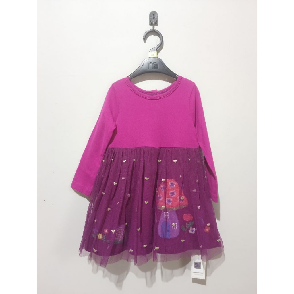 Mothercare Secret Garden Twofer Dress / Mothercare Dress Jamur / Dress Jamur Mothercare