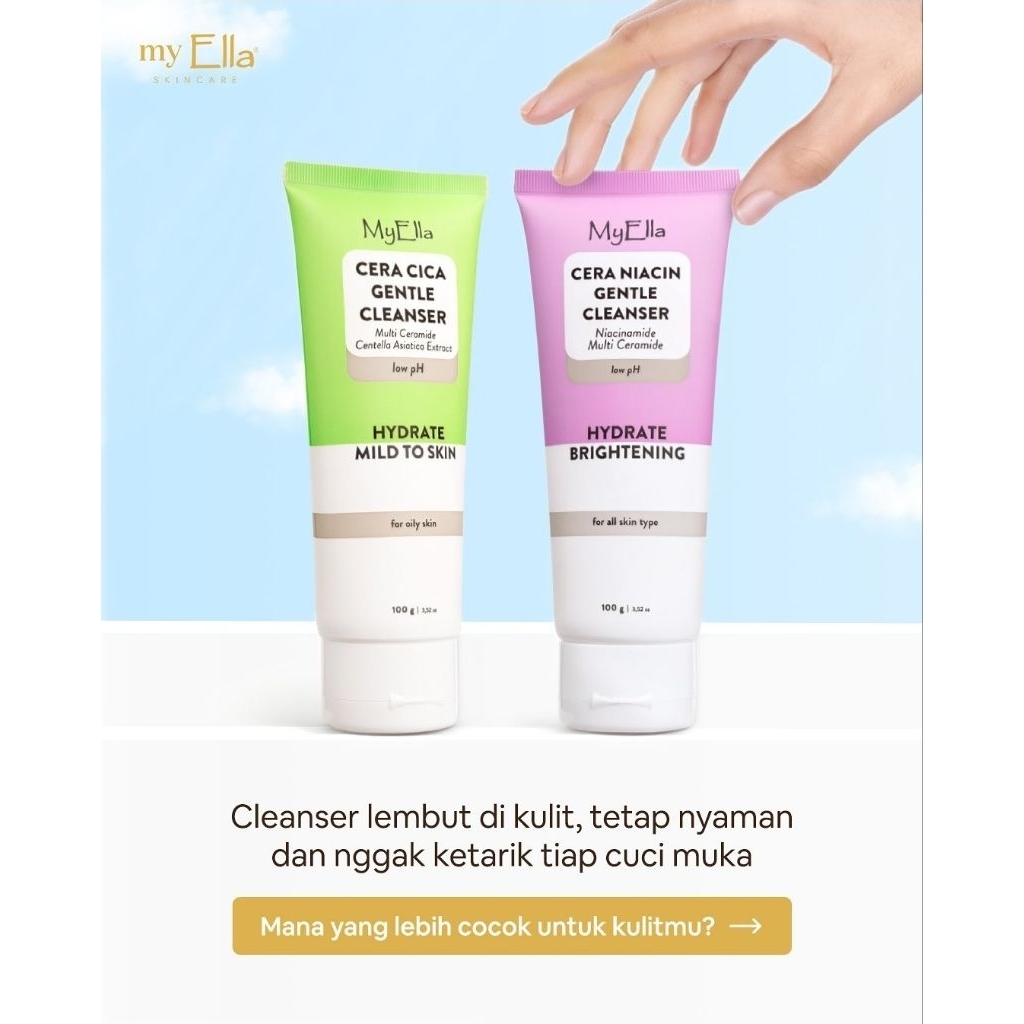 Ella Skincare Gentle Cleanser | Sabun Muka