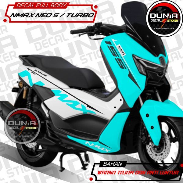Decal Nmax Neo polos Stiker full body yamaha nmax neo S sticker motor nmax Turbo motif Polos COD