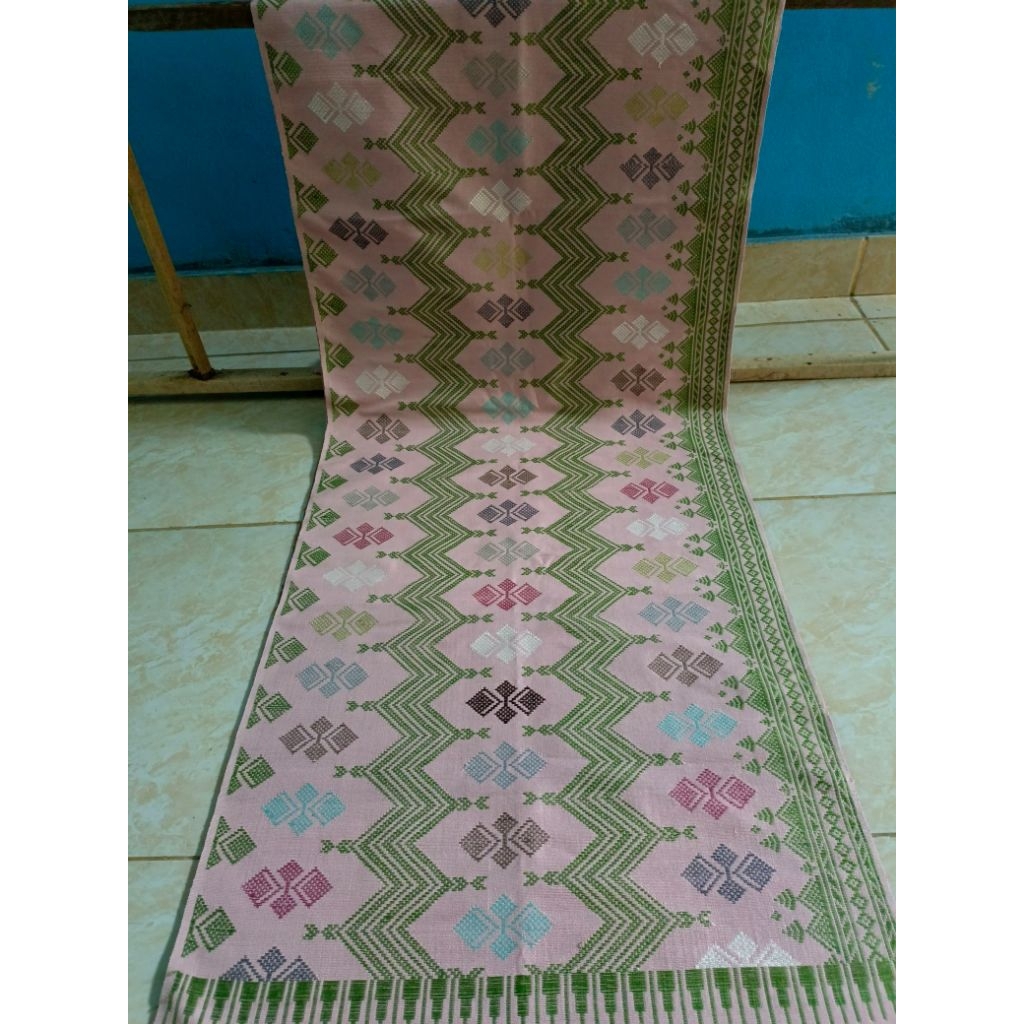 SONGKET LOMBOK ASLI WARNA KALEM