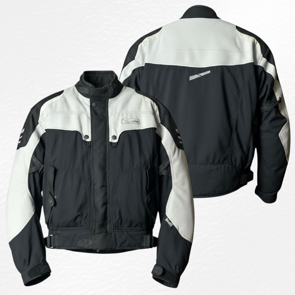 jaket motor touring racing Mac Adam Biker Jacket original bkn yellow corn kushitani nankai kiss team