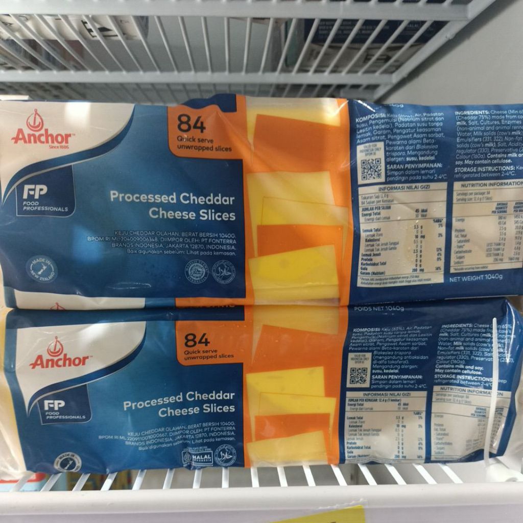 Anchor Keju Slice 84slice (instant)