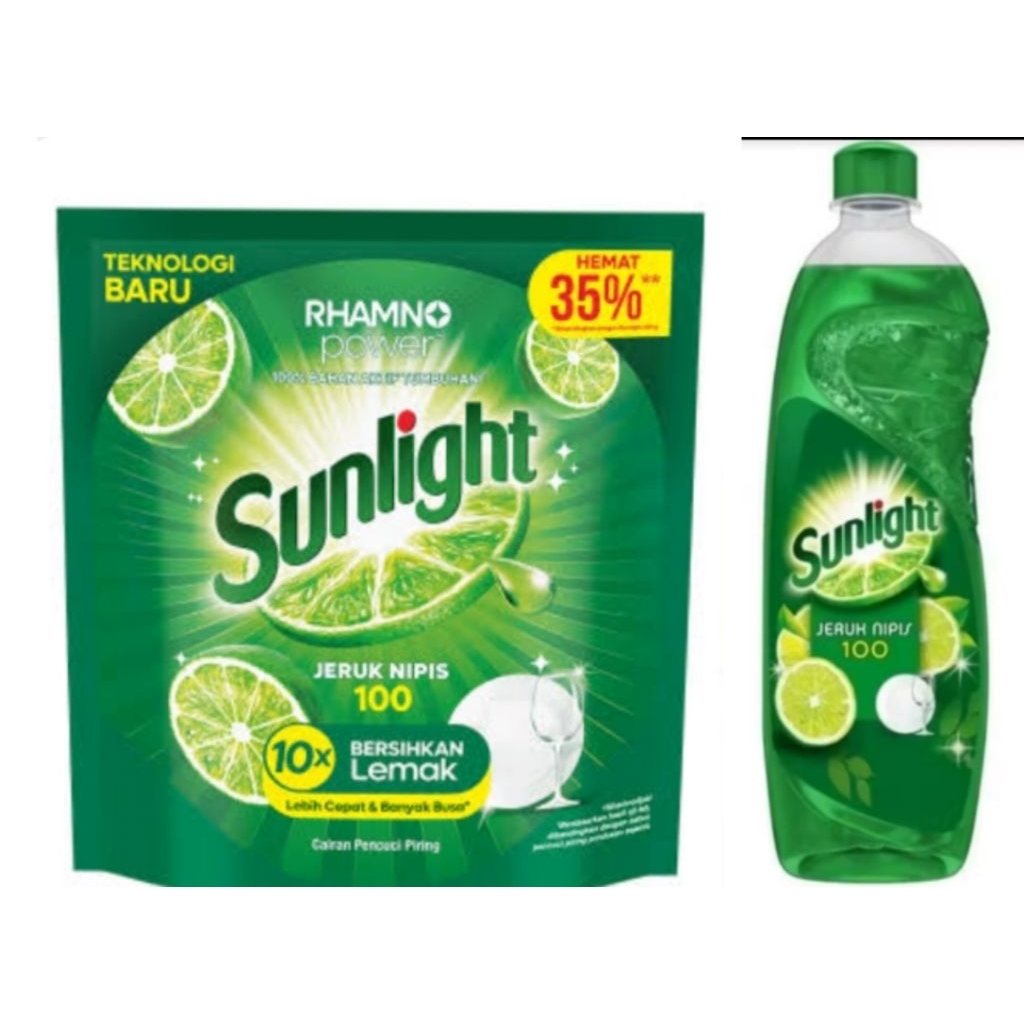 sunlight sabun cuci piring jeruk nipis