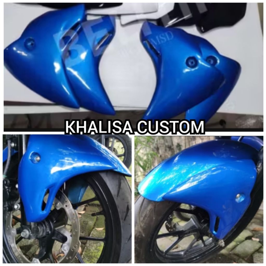 Cover Spakbor Depan Suzuki Gsx 150 Model Moto3