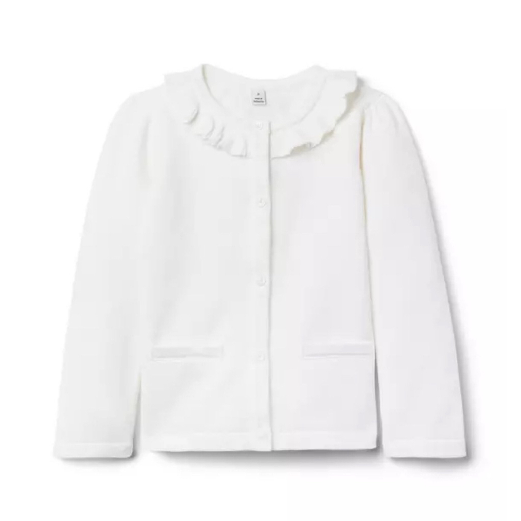 Janie and Jack Ruffle Cardigan