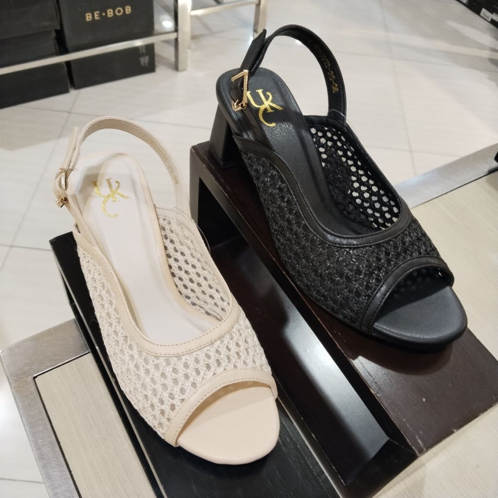 YONGKI KOMALADI sandal tali wanita heels 6cm ringan