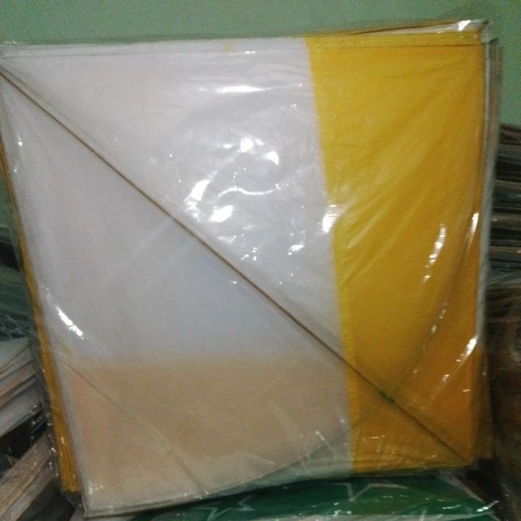 layangan aduan sukhoi isi 100 pcs. polos super apus dan lilitan