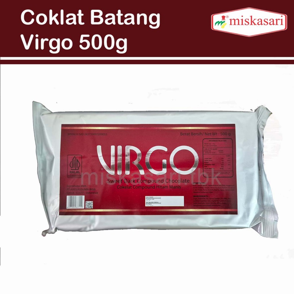 Cokelat batang Virgo 500gram