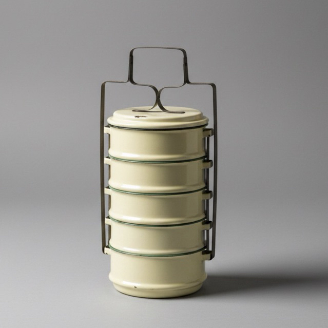 Rantang Enamel Jadul 4 Susun | Rantang Vintage Asli