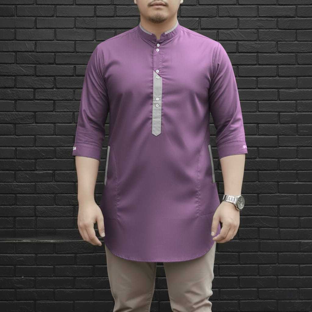 BAJU KOKO LENGAN 3/4 UKURAN LENGKAP DARI s-11xl MUAT BB 135KG