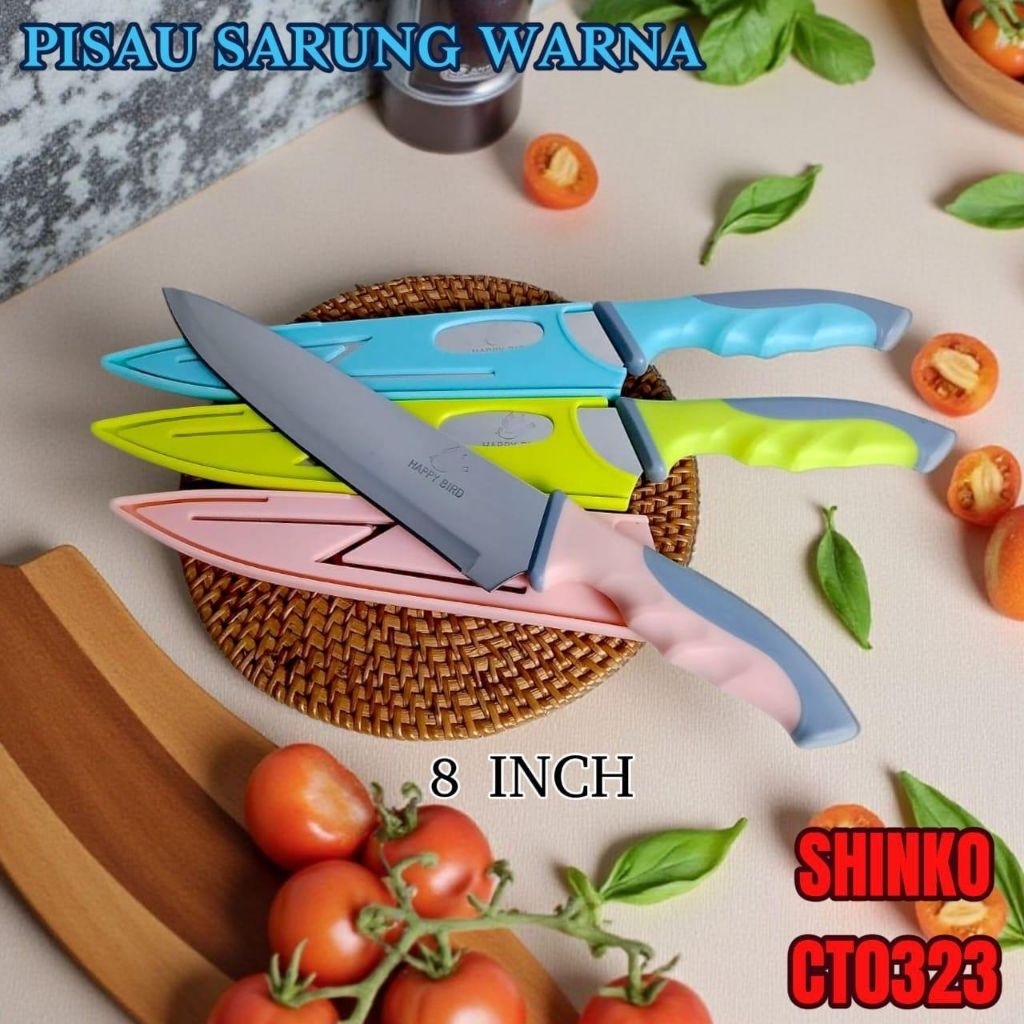 PISAU HIJAU PISAU WARNA PISAU DAPUR