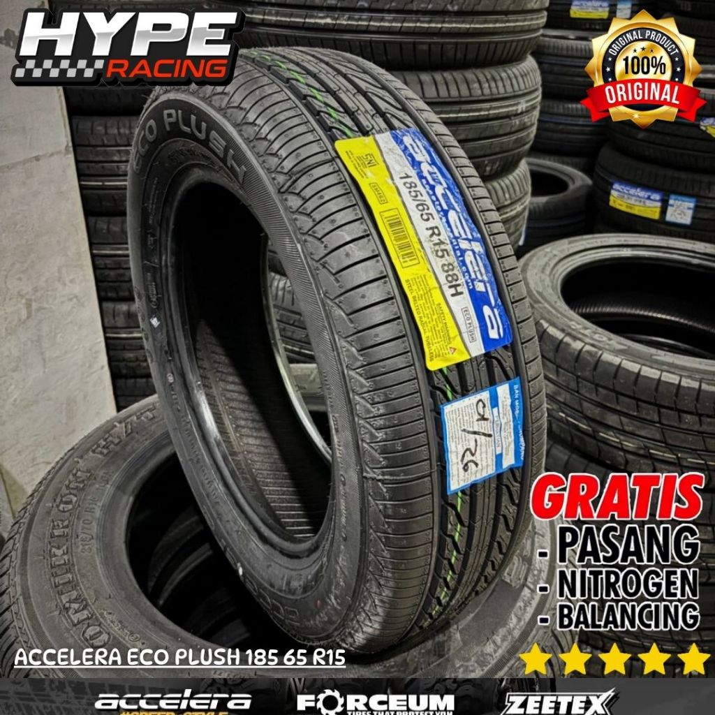 Ban 185 65 R15 Accelera Ecoplush Termurah ban Ring 15 buat ERTIGA , AVANZA , XENIA