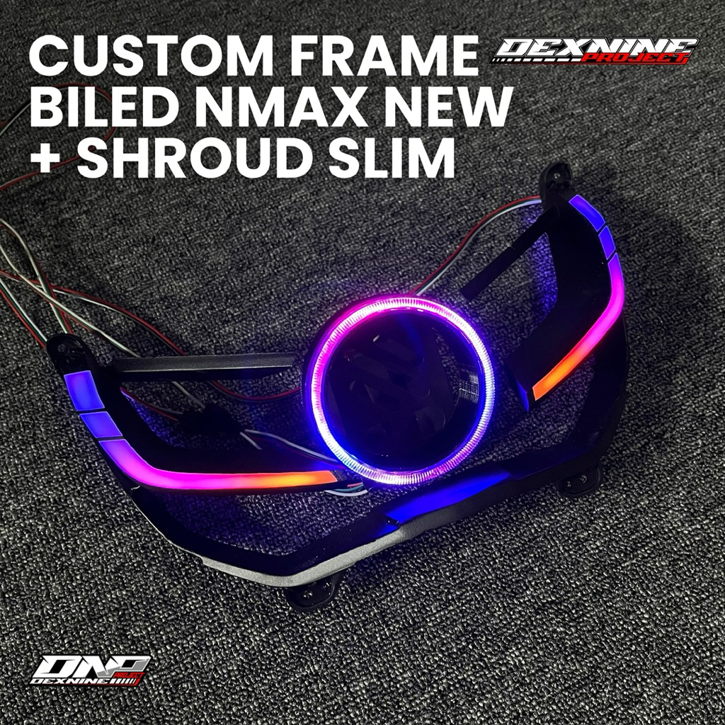 PAKET FRAME SHROUD SLIM BILED NMAX NEW FRAME BILED NMAX NEW