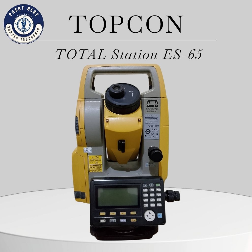Total Station Topcon ES-65/ alat ukur Murah / Total Station Topcon Es-65
