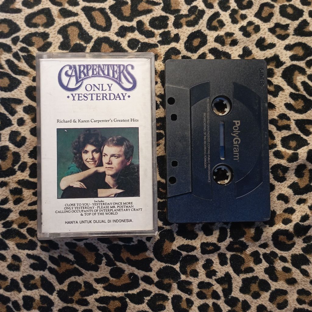 Kaset pita Carpenters - Only yesterday
