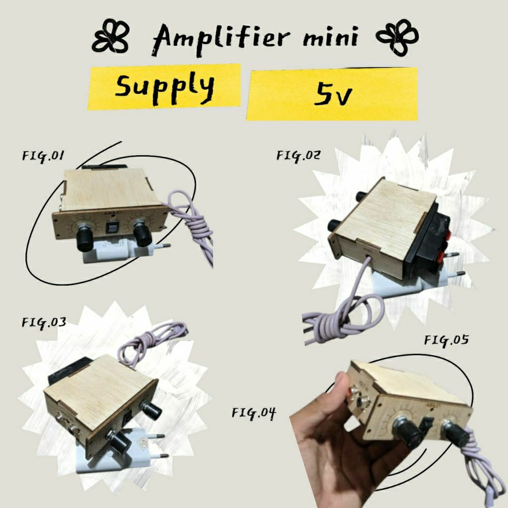 Power amplifier 5volt kit pam 8403