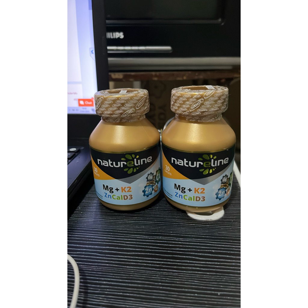 Natureline Mg + K2 ZncalD3 30 kapsul