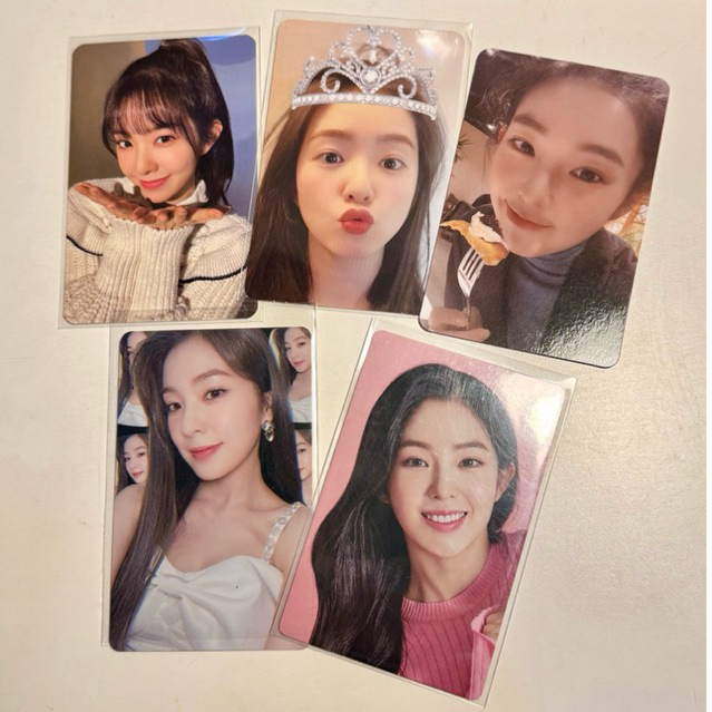 photocard pc irene red velvet