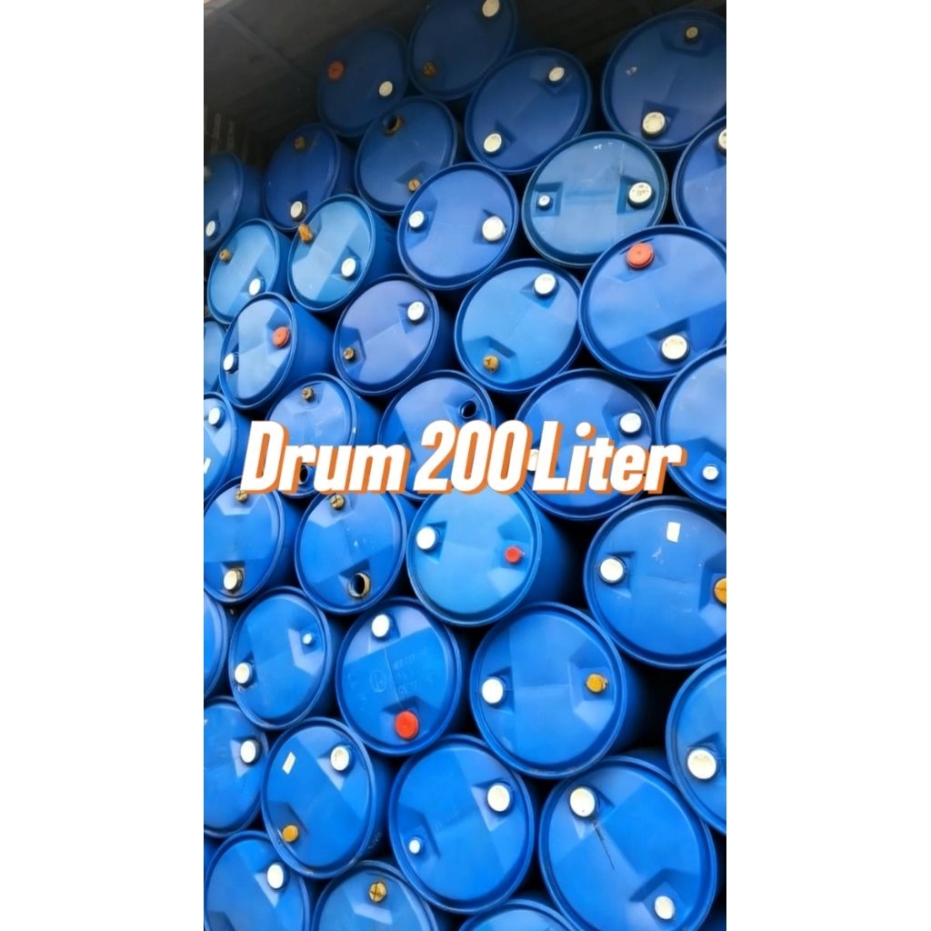 Drum air plastik murah 200L