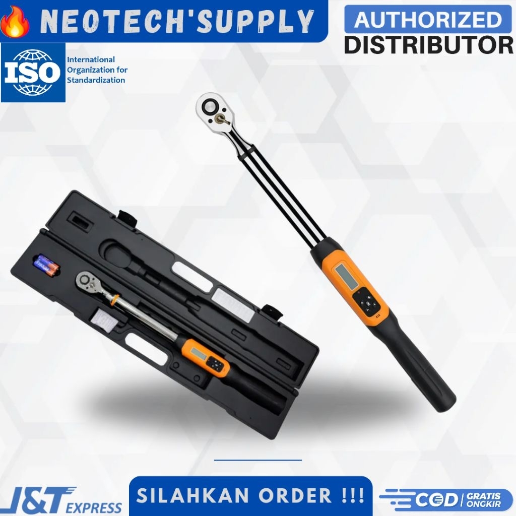 ALIYIQI AWJ6-500NM 3/4 Digital Diaplay Torque Wrench 500Nm Precision