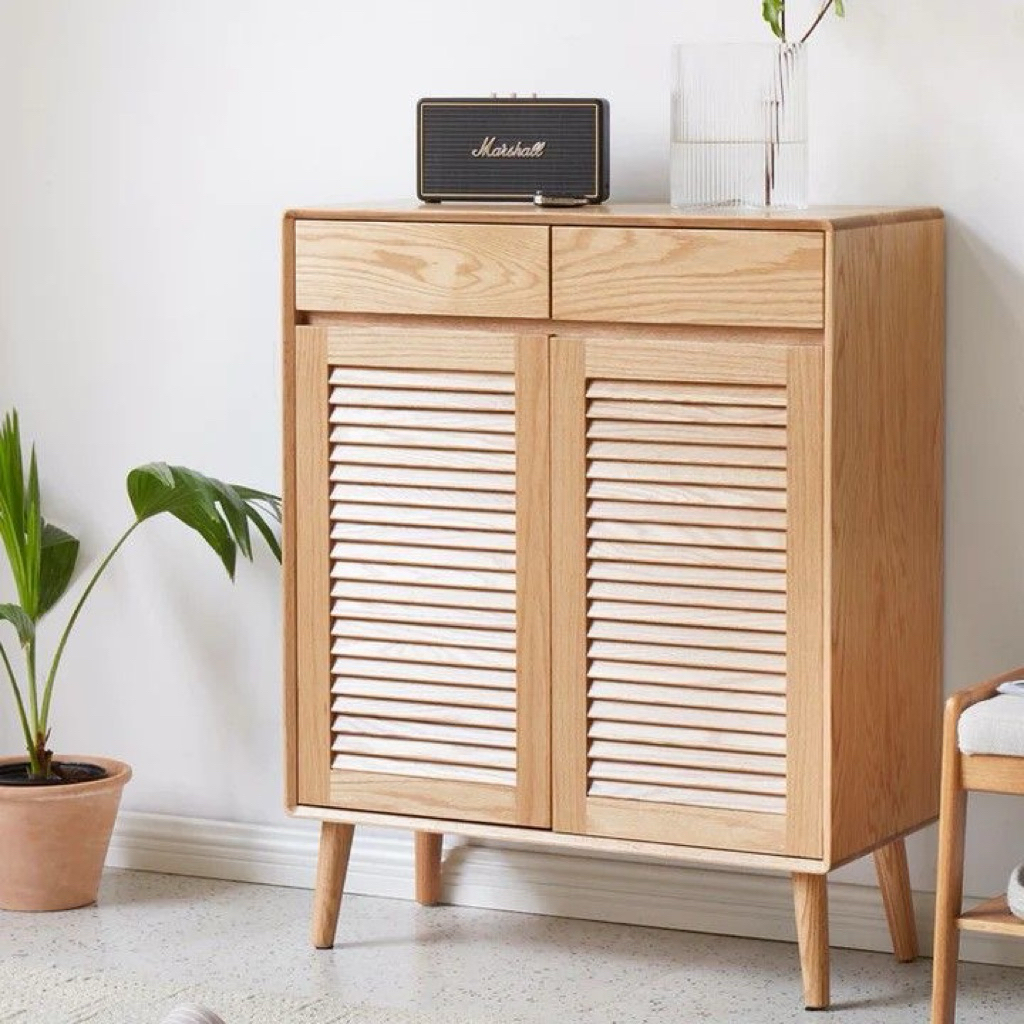 rak sepatu minimalis kayu jati rak serbaguna kayu jati