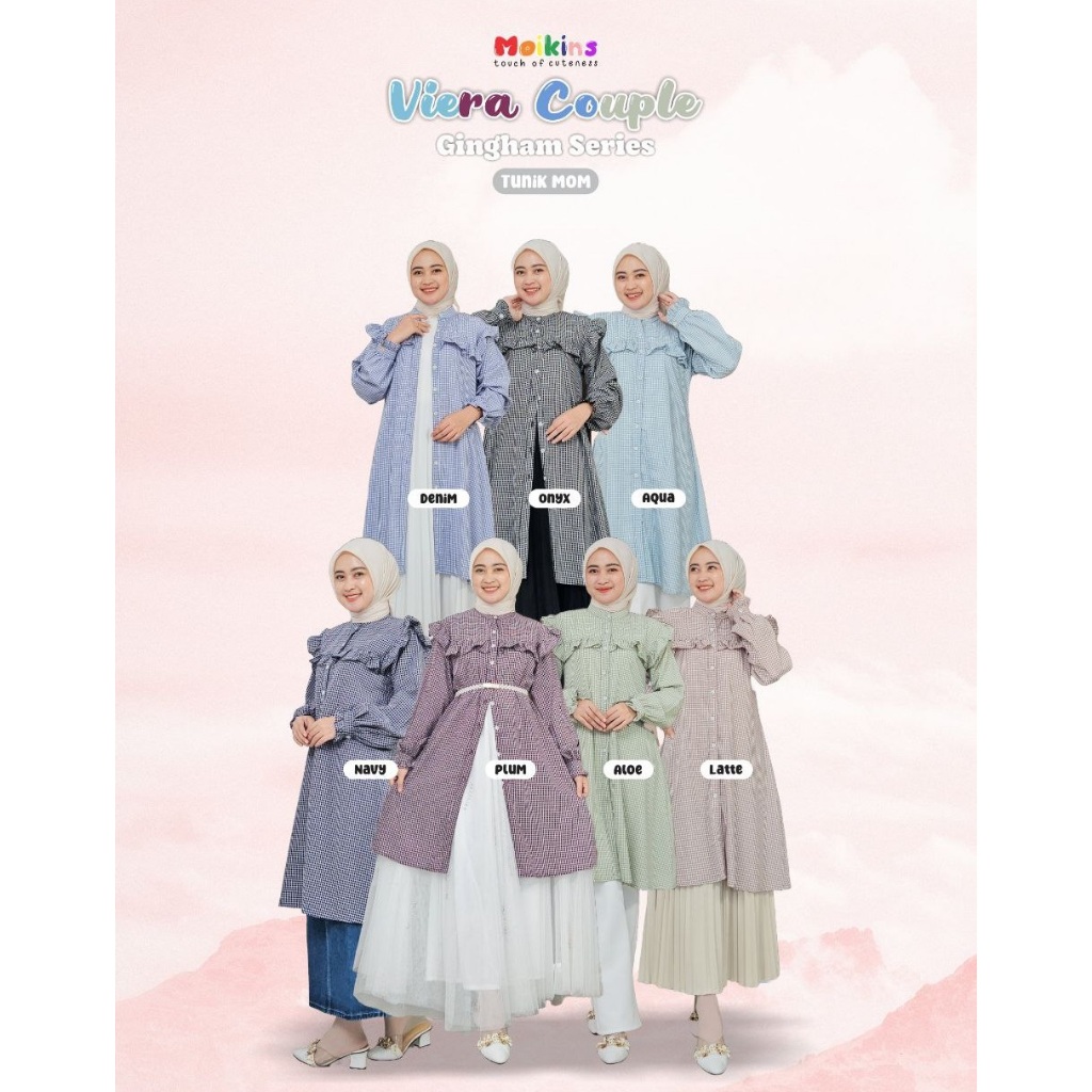 VIERA TUNIK COUPLE MOM AND KIDS