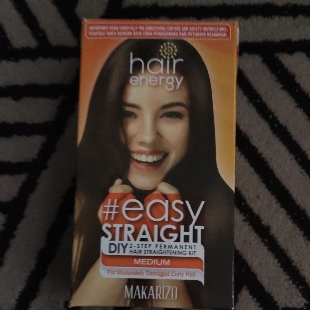 Makarizo Pelurus Rambut Medium Untuk Rambut Keriting dan tidak terlalu rusak