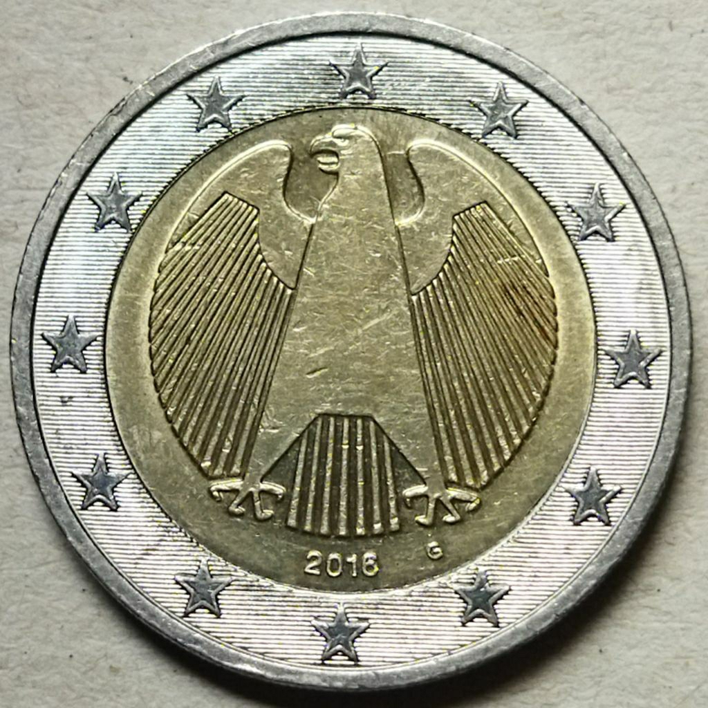 Koin 2 Euro tahun 2016 - Jerman