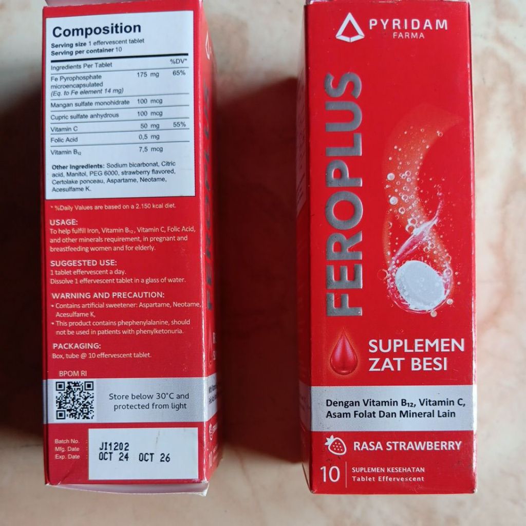 FEROFLUS (suplemen zat besi)