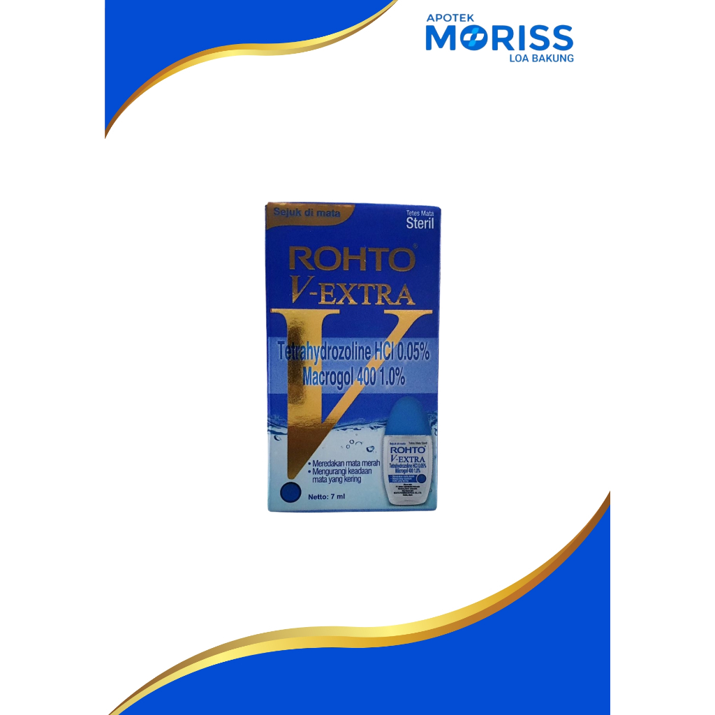 Rohto V- Extra Tetes Mata 7 ml