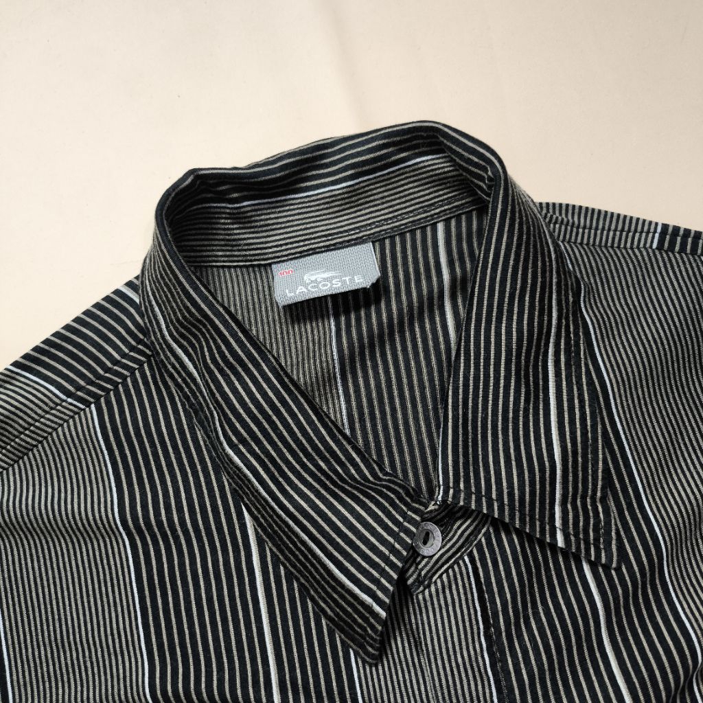 Kemeja panjang pria brand LACOSTE