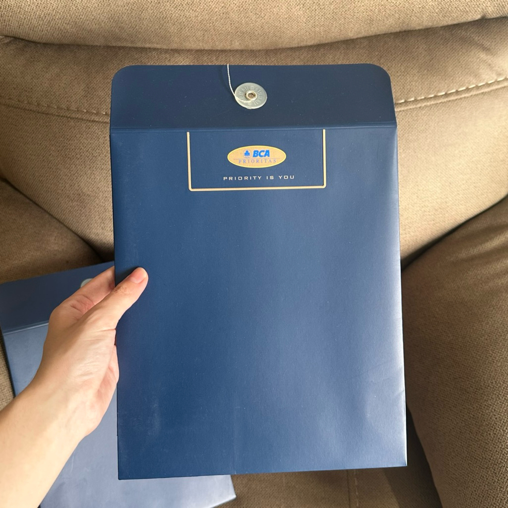 MAP AMPLOP DOKUMEN FILE BCA PRIORITAS