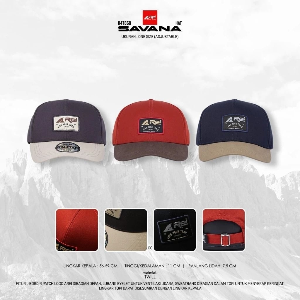 TOPI PRIA SAVANA AREI