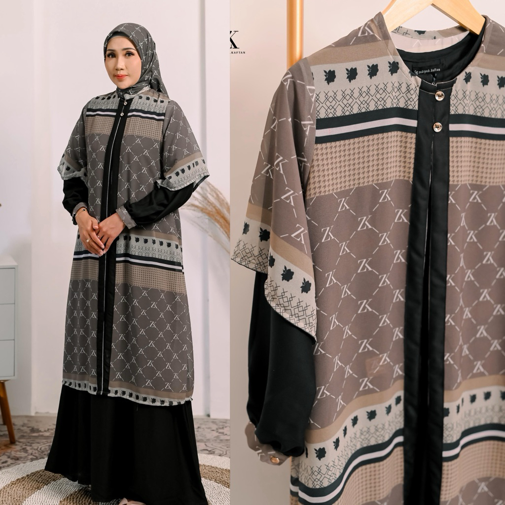 ((ZKE02)) ZK ZAKIYAH KAFTAN