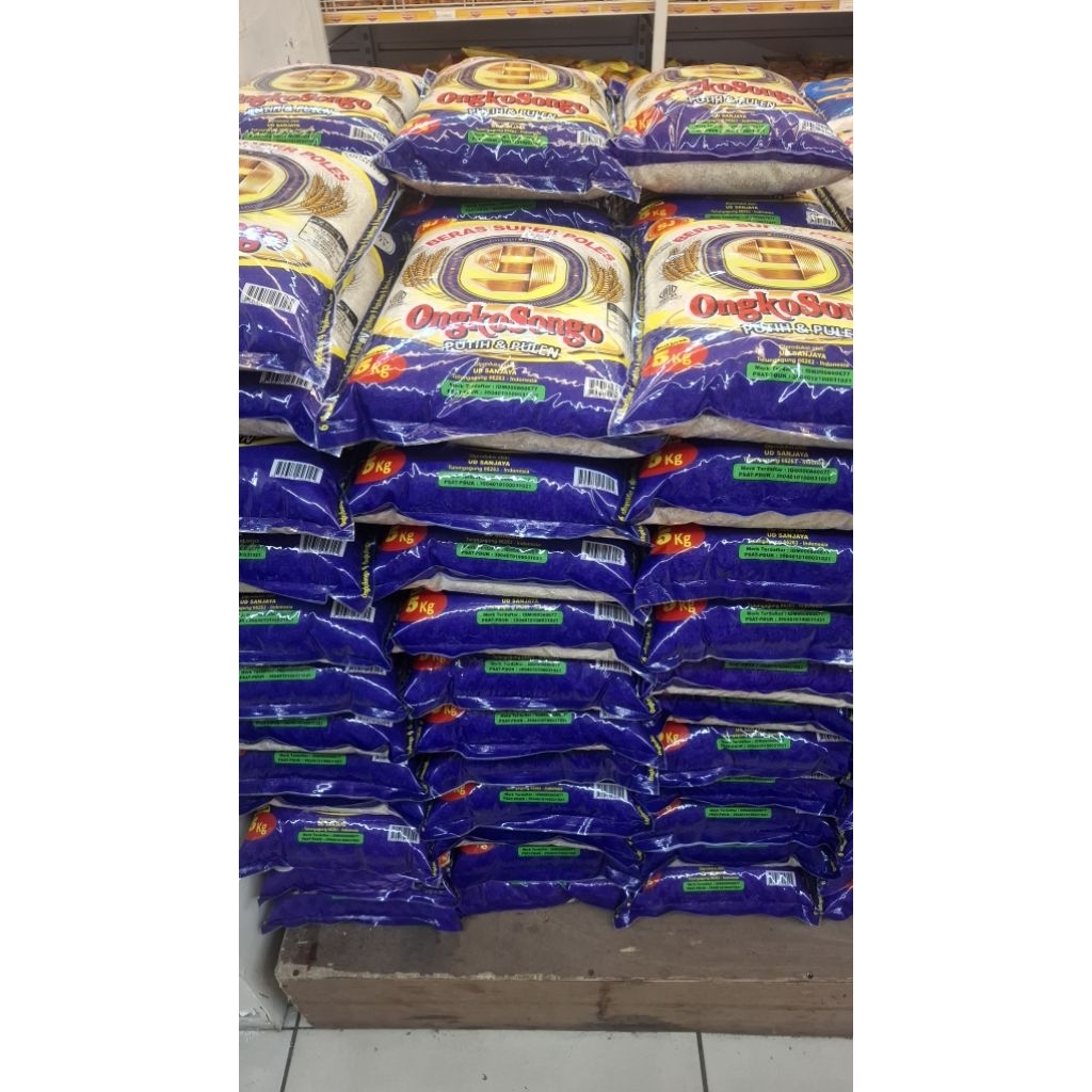 BERAS ONGKO 9 BIRU 5KG