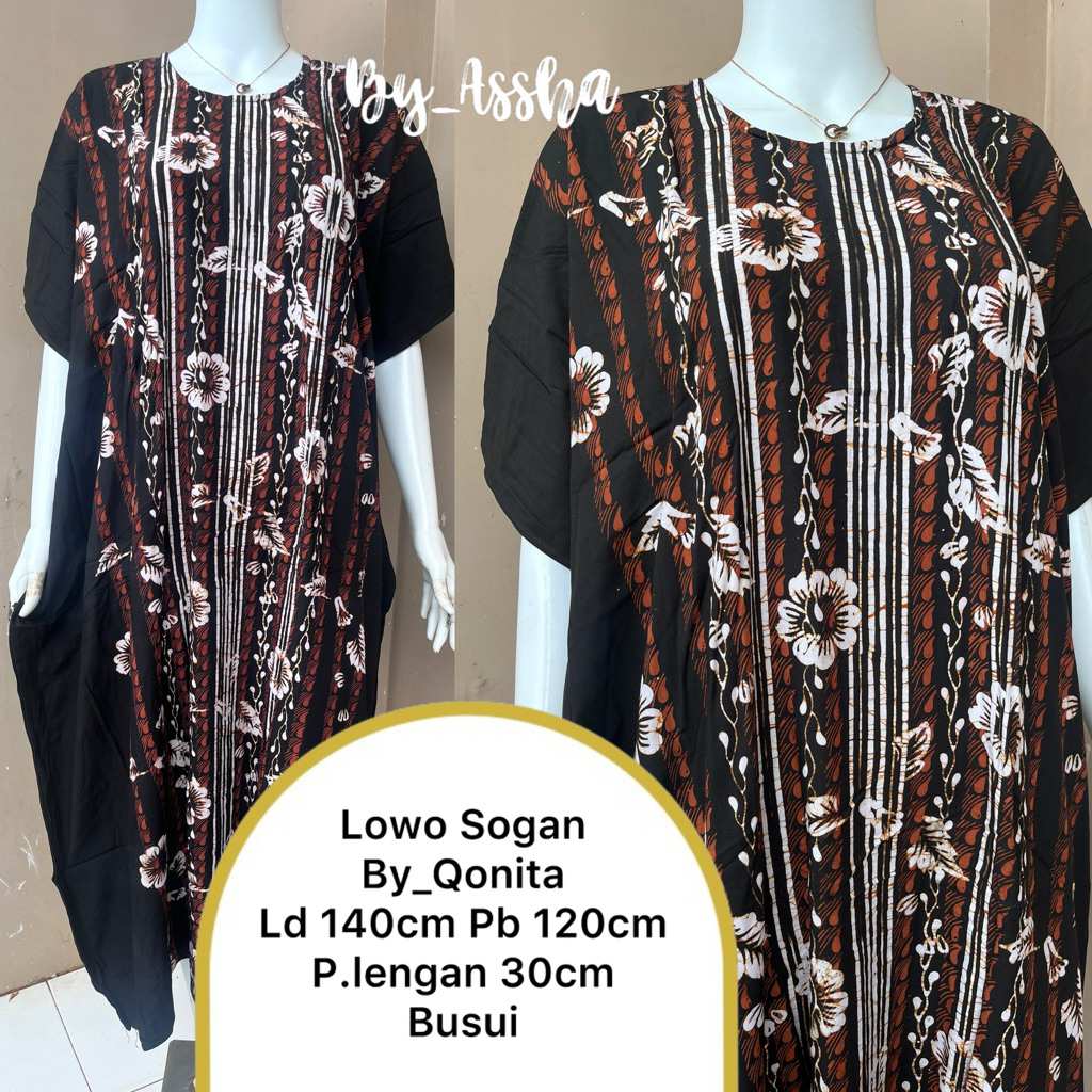 Daster Batik Qonita Pekalongan Lowo Sogan